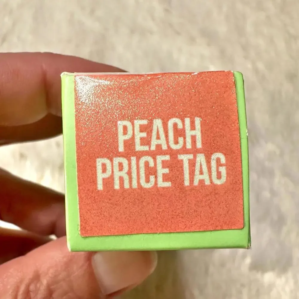 NIB Jeffree Star The Gloss Lip Gloss in Peach Price Tag Full Size 4.5ml